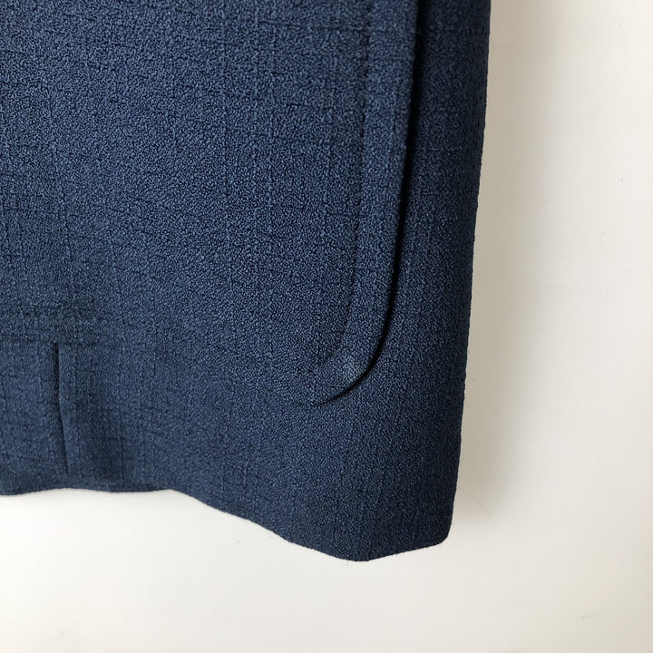 1990'S Vintage Palm Beach Tailored Jacket, Made in USA, Men's Size Medium unclear navy blue type Vintage Second Hand
