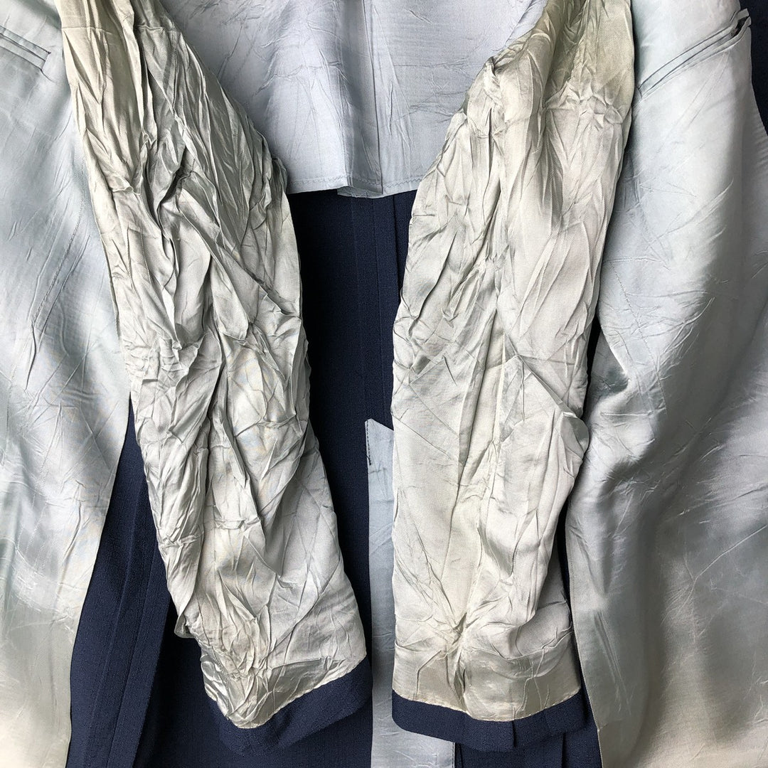 1990'S Vintage Palm Beach Tailored Jacket, Made in USA, Men's Size Medium unclear navy blue type Vintage Second Hand