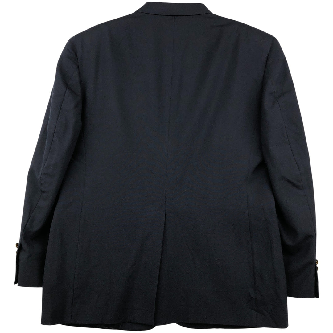 AUSTIN REED Navy Blazer, Tailored Jacket, Made in USA, Men's Size Medium wool navy blue type Vintage Second Hand