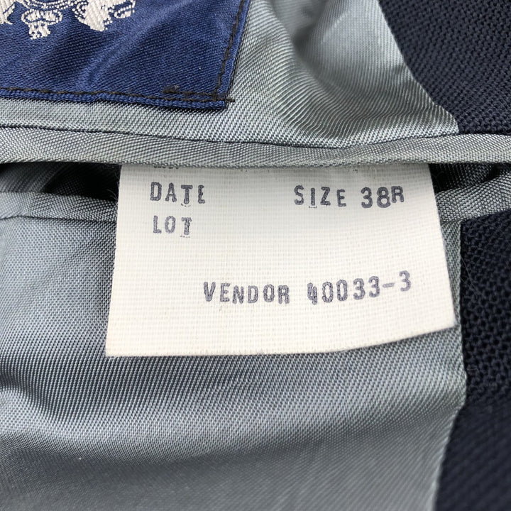 Stafford Navy Blazer, Tailored Jacket, Made in USA, Men's Size M unclear navy blue type Vintage Second Hand
