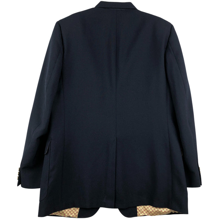 John Alexander Navy Blazer, Tailored Jacket, Made in USA, Men's Size Medium unclear navy blue type Vintage Second Hand