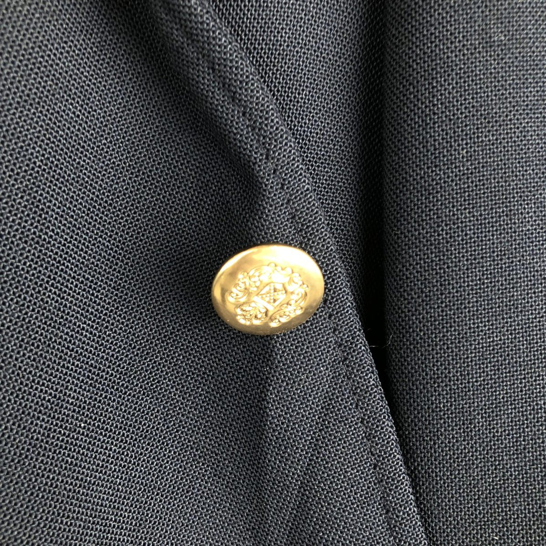John Alexander Navy Blazer, Tailored Jacket, Made in USA, Men's Size Medium unclear navy blue type Vintage Second Hand
