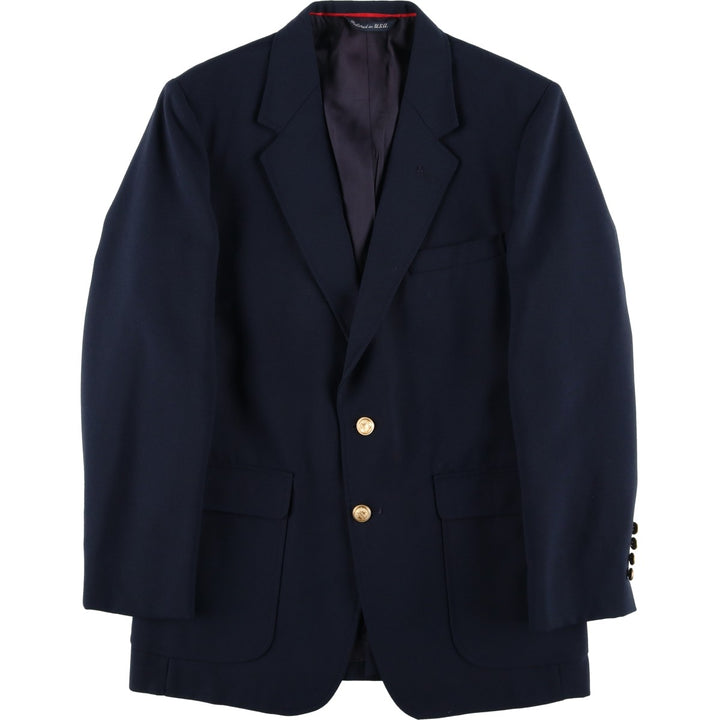 Ross and Cromarty Navy Blazer, Tailored Jacket, Made in USA, Men's Size Medium unclear navy blue type Vintage Second Hand