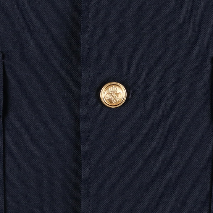 Ross and Cromarty Navy Blazer, Tailored Jacket, Made in USA, Men's Size Medium unclear navy blue type Vintage Second Hand