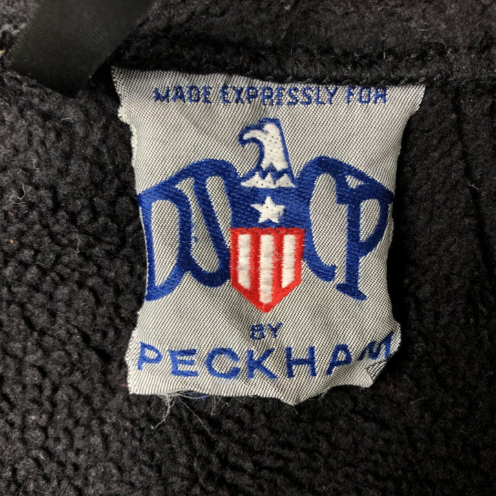 2000'S US Military Fleece Jacket, Made in USA, Medium, Men's Size M polyester black type Vintage Second Hand