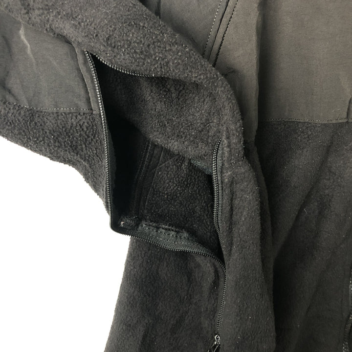 2000'S US Military Fleece Jacket, Made in USA, Medium, Men's Size M polyester black type Vintage Second Hand