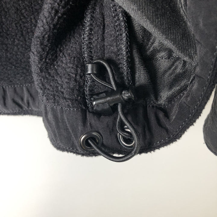 2000'S US Military Fleece Jacket, Made in USA, Medium, Men's Size M polyester black type Vintage Second Hand