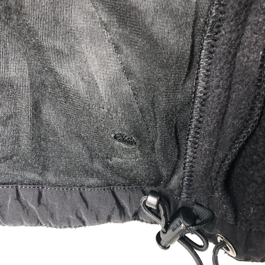 2000'S US Military Fleece Jacket, Made in USA, Medium, Men's Size M polyester black type Vintage Second Hand