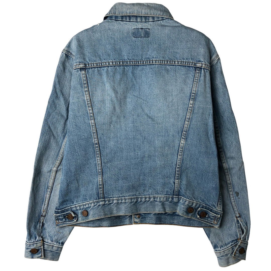 Levi's denim jacket, denim jacket, men's size L unclear blue type Vintage Second Hand