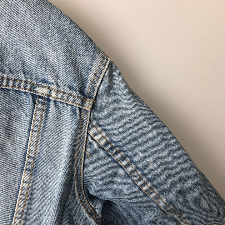 Levi's denim jacket, denim jacket, men's size L unclear blue type Vintage Second Hand