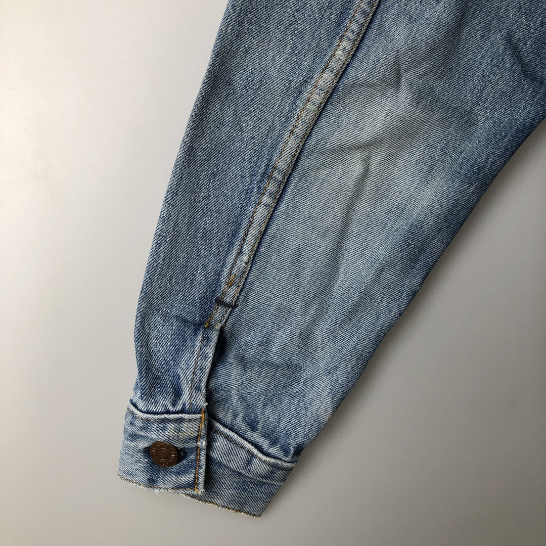 Levi's denim jacket, denim jacket, men's size L unclear blue type Vintage Second Hand