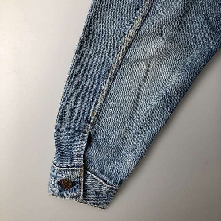 Levi's denim jacket, denim jacket, men's size L unclear blue type Vintage Second Hand