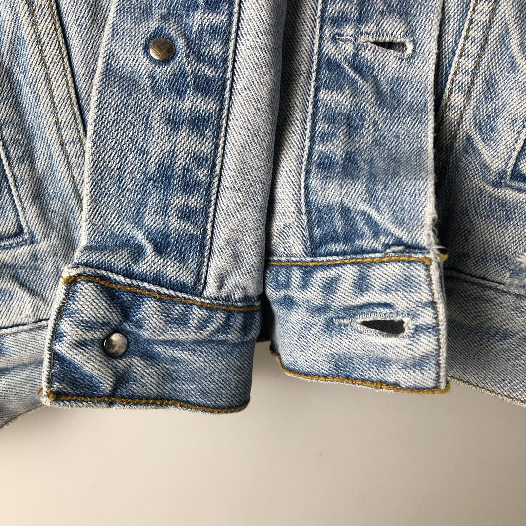 90'S Levi's 70503-0210 denim jacket, G-jacket, men's XL size, vintage cotton blue type Vintage Second Hand