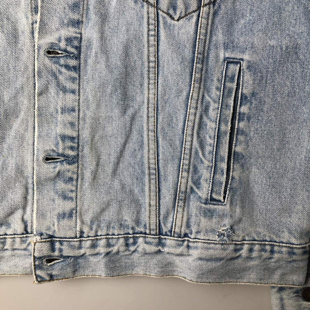 90'S Levi's 70503-0210 denim jacket, G-jacket, men's XL size, vintage cotton blue type Vintage Second Hand
