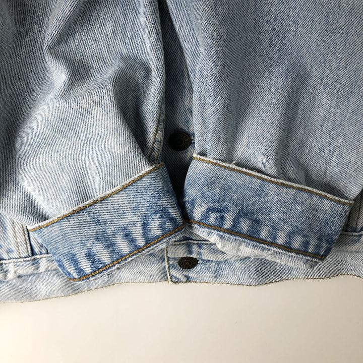 90'S Levi's 70503-0210 denim jacket, G-jacket, men's XL size, vintage cotton blue type Vintage Second Hand