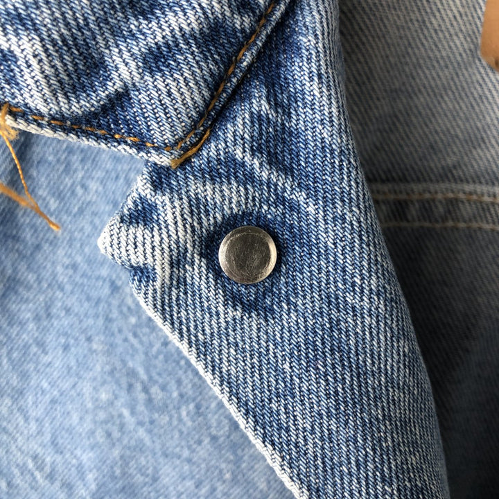 Levi's denim jacket, denim jacket, men's size XL unclear blue type Vintage Second Hand