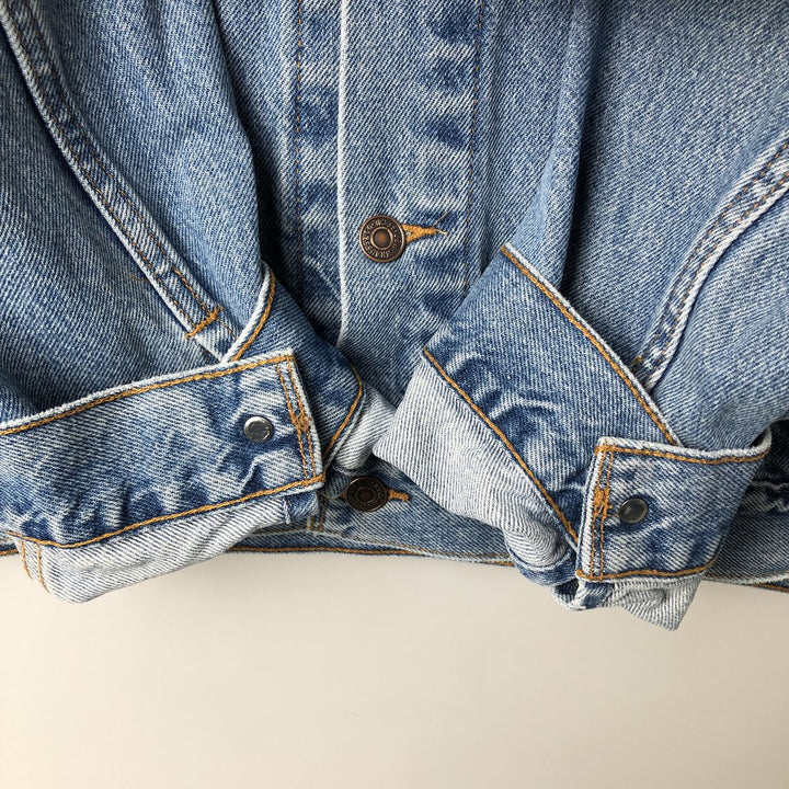 Levi's denim jacket, denim jacket, men's size XL unclear blue type Vintage Second Hand