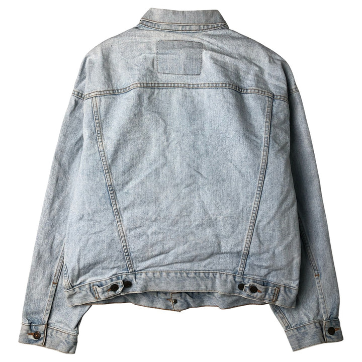 90'S Levi's 70598-4834 Denim Jacket, Men's Size L, Vintage cotton Blue type light blue Vintage Second Hand