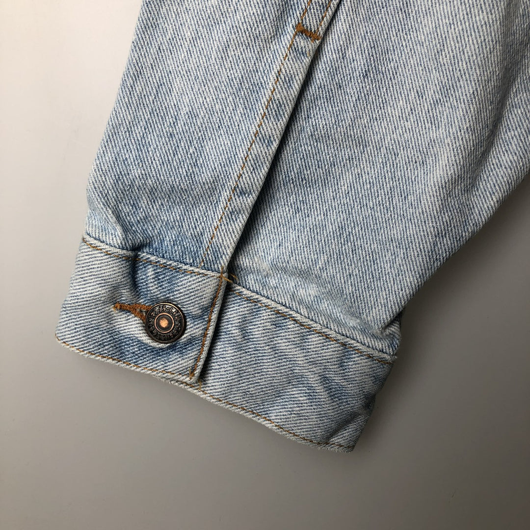 90'S Levi's 70598-4834 Denim Jacket, Men's Size L, Vintage cotton Blue type light blue Vintage Second Hand