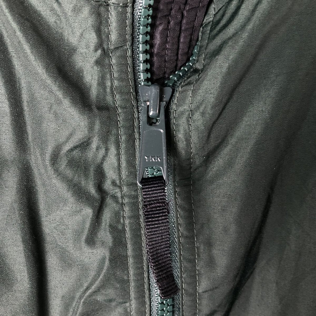 00'S Columbia padded jacket, puffer jacket, men's XL size Nylon dark green Vintage Second Hand