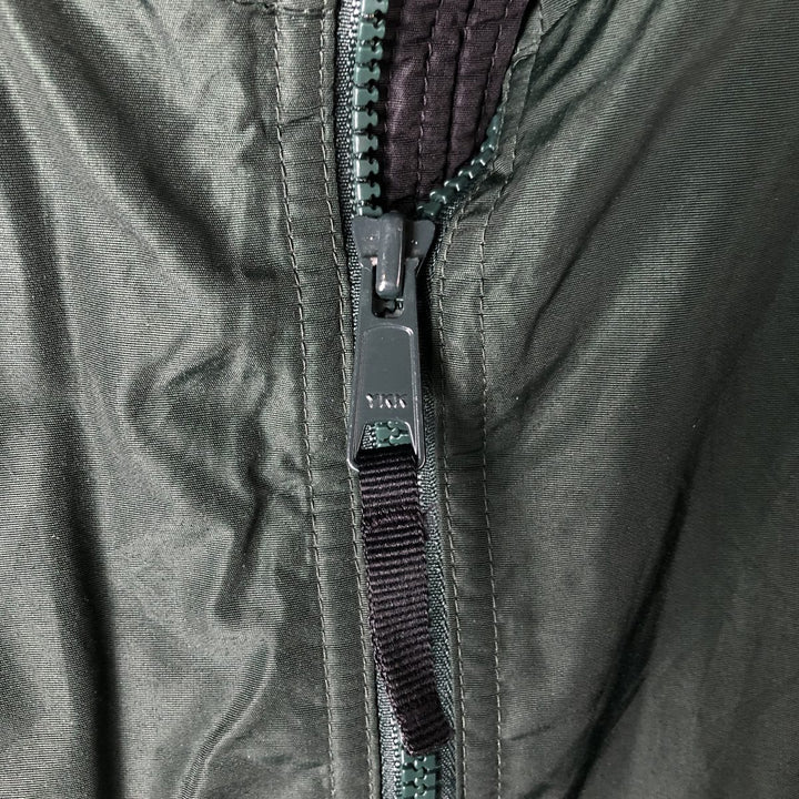 00'S Columbia padded jacket, puffer jacket, men's XL size Nylon dark green Vintage Second Hand