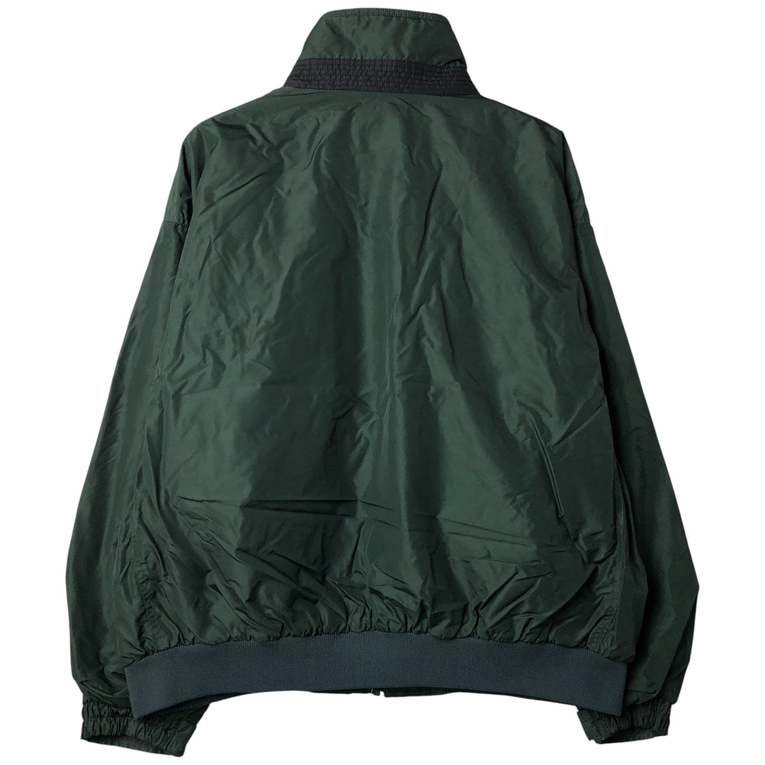 00'S Columbia padded jacket, puffer jacket, men's XL size Nylon dark green Vintage Second Hand