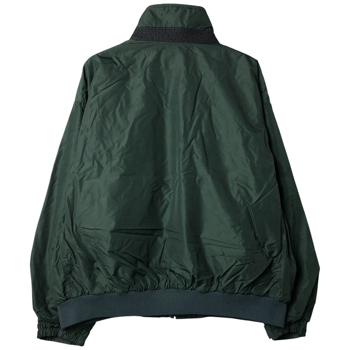 00'S Columbia padded jacket, puffer jacket, men's XL size Nylon dark green Vintage Second Hand