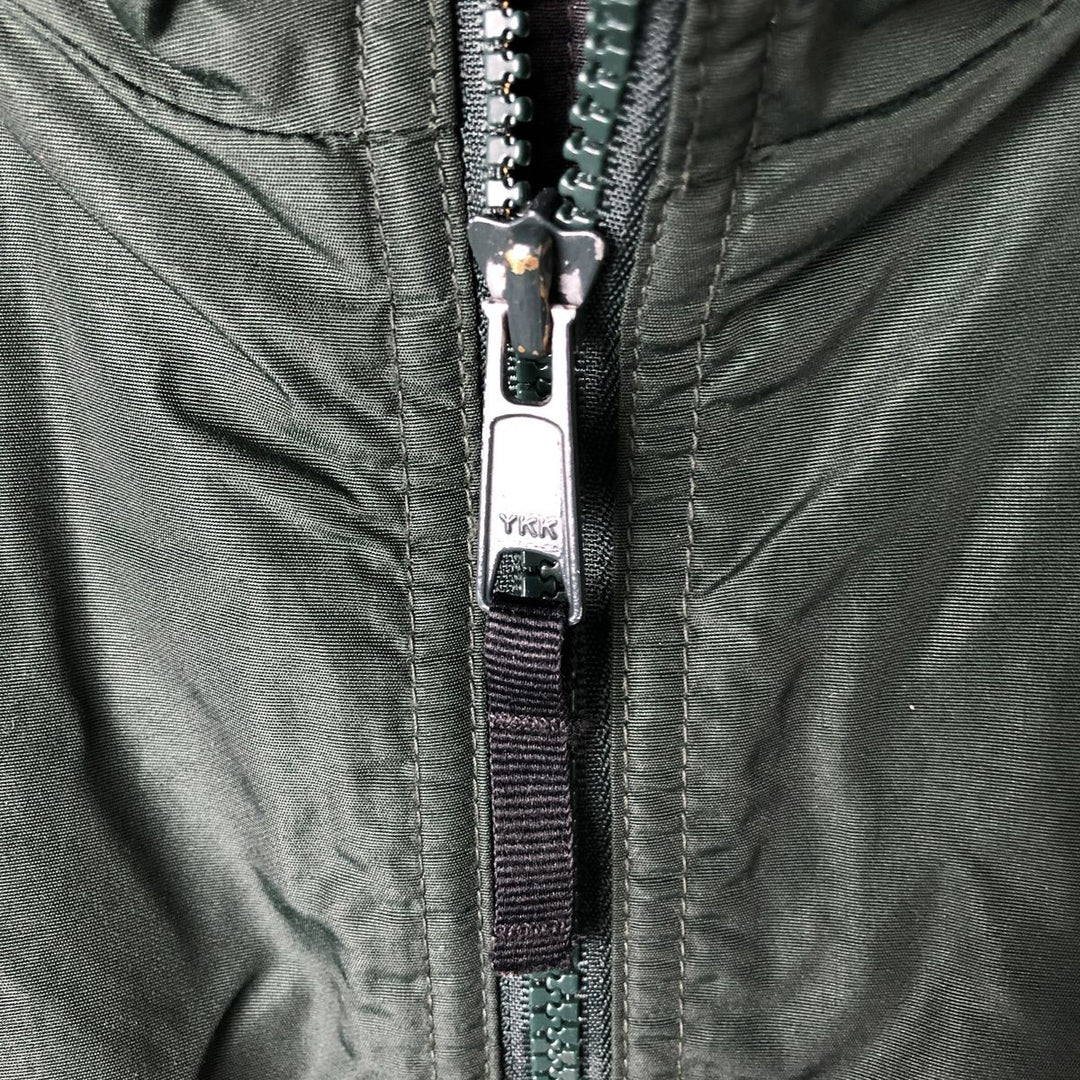 00'S Columbia padded jacket, puffer jacket, men's XL size Nylon dark green Vintage Second Hand