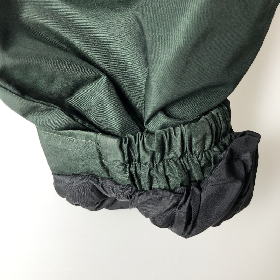 00'S Columbia padded jacket, puffer jacket, men's XL size Nylon dark green Vintage Second Hand