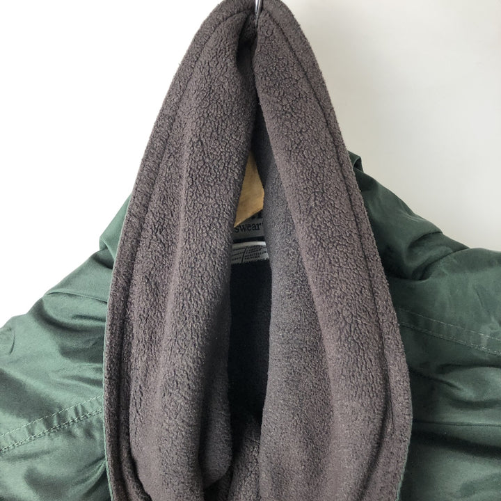 00'S Columbia padded jacket, puffer jacket, men's XL size Nylon dark green Vintage Second Hand