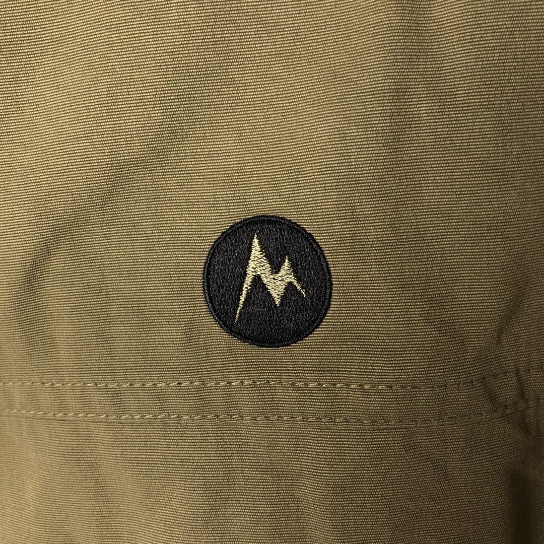 Marmot Mountain Jacket, Shell Jacket, Men's XL Nylon Khaki type Vintage Second Hand