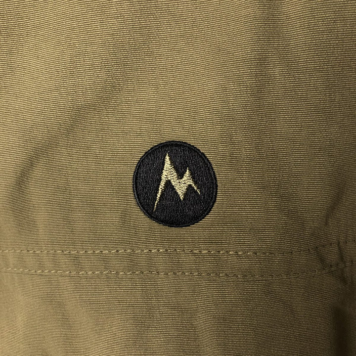Marmot Mountain Jacket, Shell Jacket, Men's XL Nylon Khaki type Vintage Second Hand