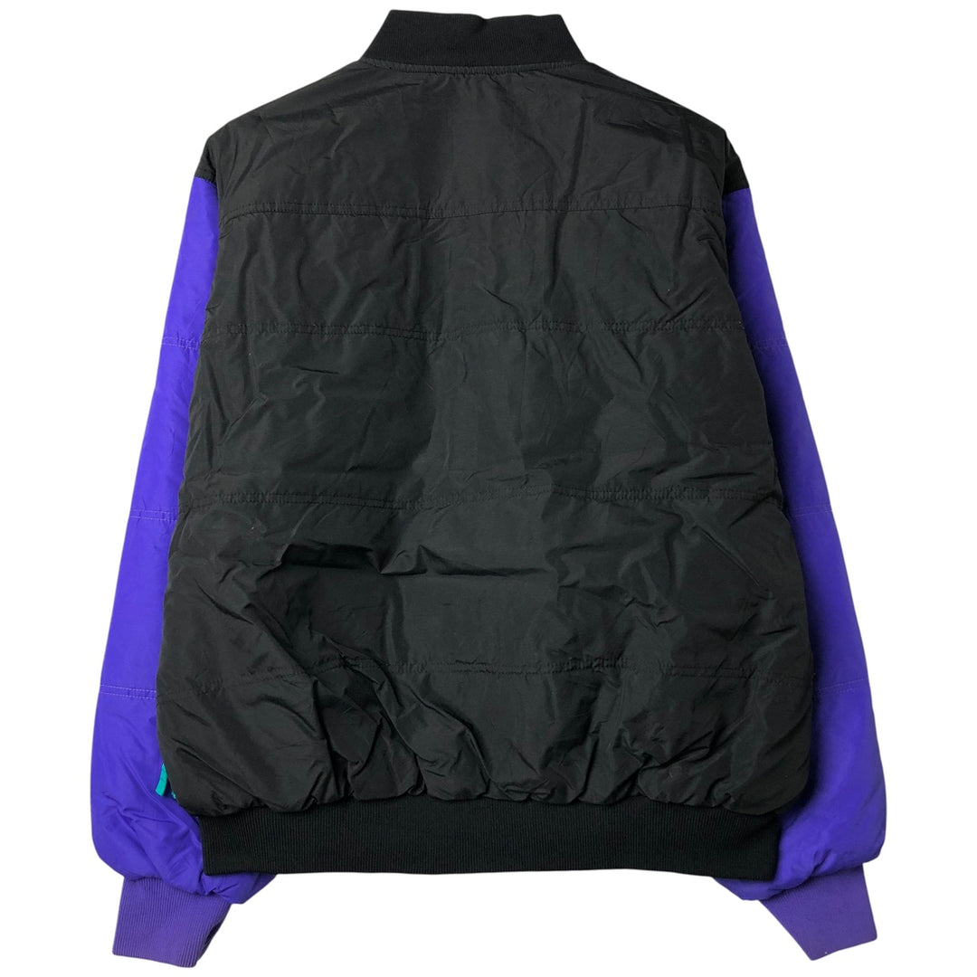 90'S Columbia White Tag Padded Puffer Jacket, Men's Size L, Vintage Nylon black type Vintage Second Hand