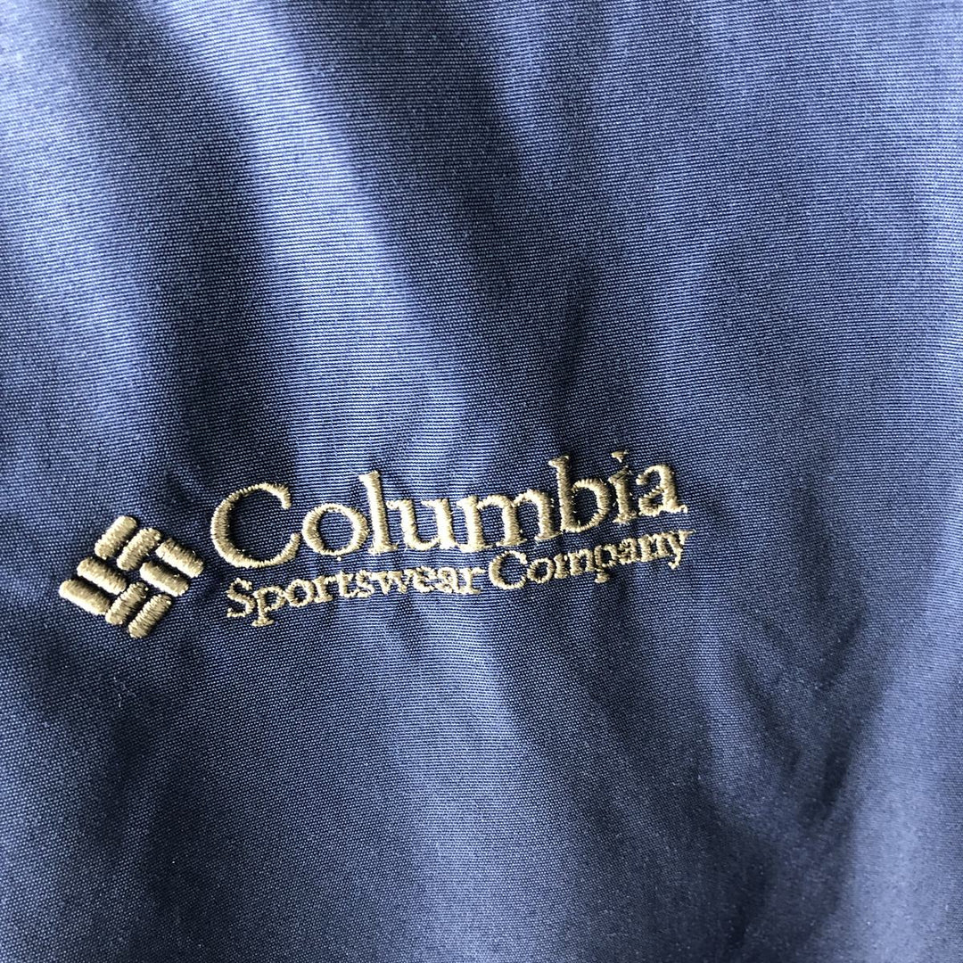 90s-00'S Columbia Men's XL Padded Puffer Jacket unclear navy blue type Vintage Second Hand