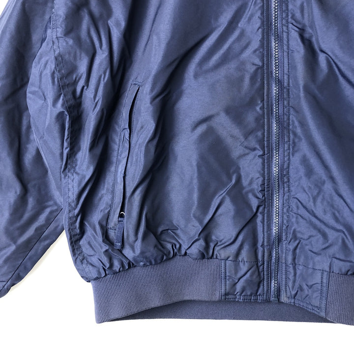 90s-00'S Columbia Men's XL Padded Puffer Jacket unclear navy blue type Vintage Second Hand