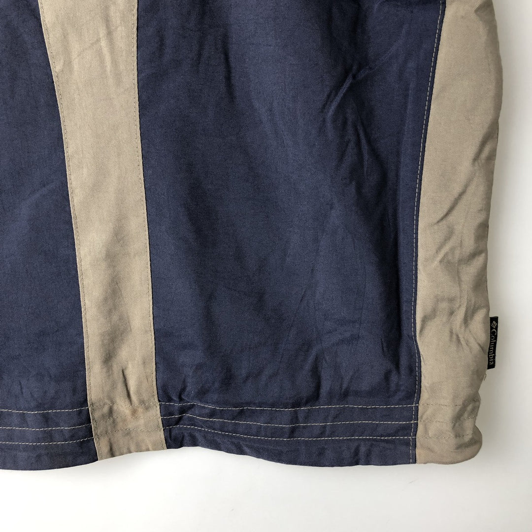 90s-00'S Columbia CONVERT Mountain Jacket, Shell Jacket, Men's Size M unclear Navy blue Vintage Second Hand