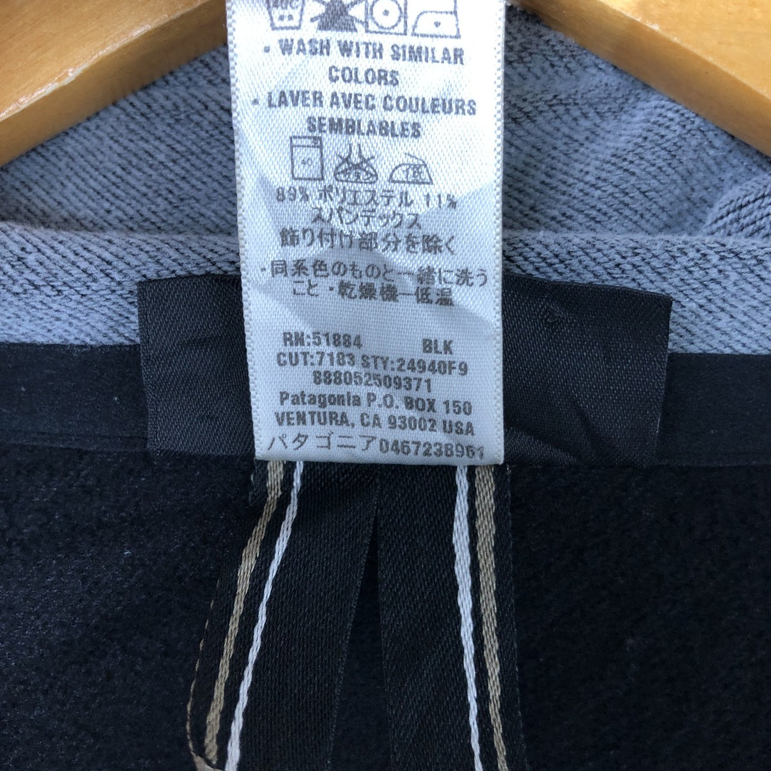 2000'S Patagonia Integral Jacket 24940F9 Softshell Jacket, Men's XL polyester black type Vintage Second Hand