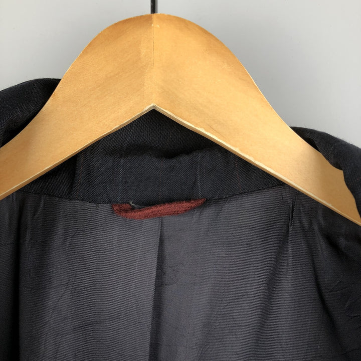 HART SCHAFFNER and MARX Stripe Pattern Tailored Jacket, Made in USA, Men's Size Medium unclear navy blue type Vintage Second Hand