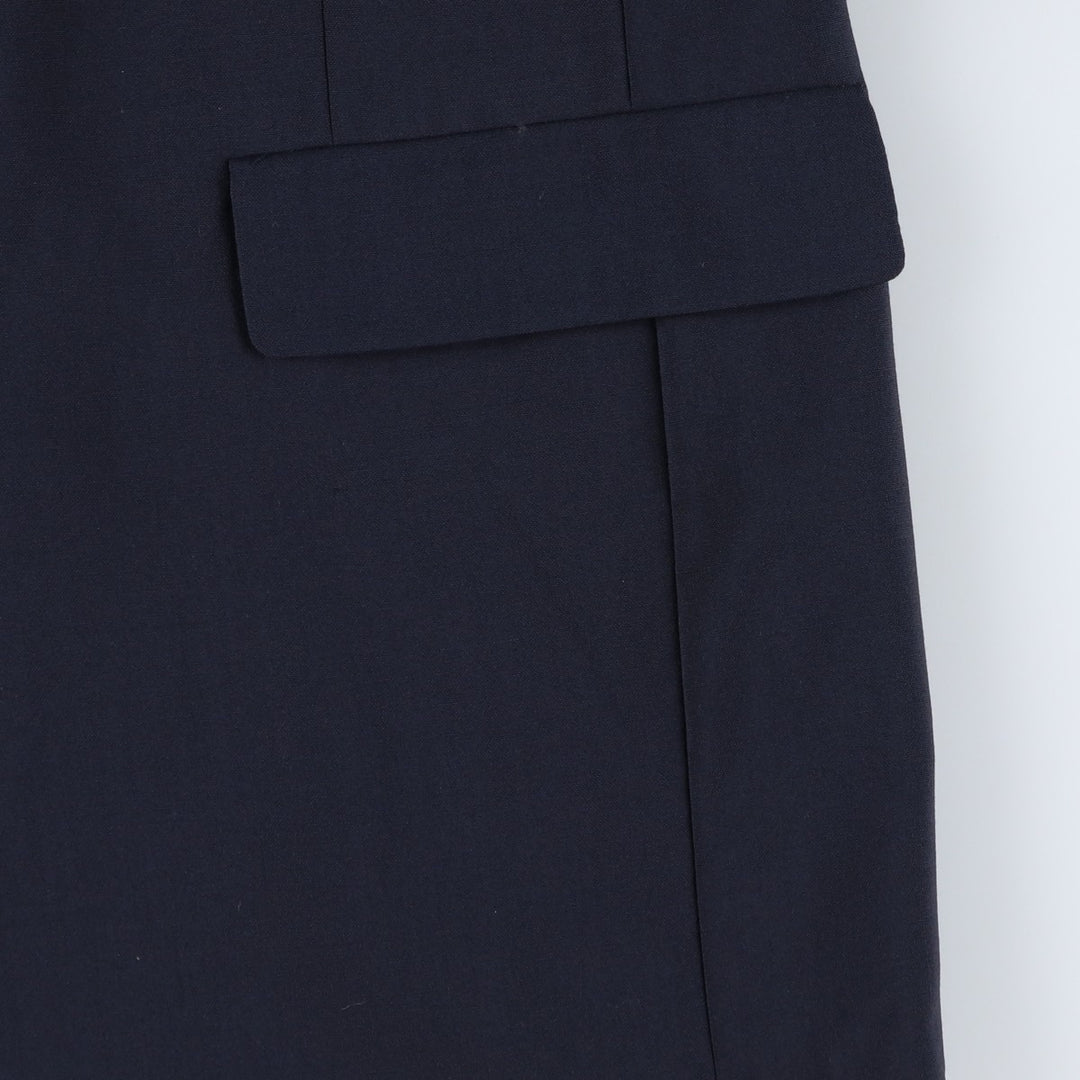 Vintage HART SCHAFFNER and MARX Navy Blazer, Tailored Jacket, Made in USA, Men's Size L wool navy blue type Vintage Second Hand