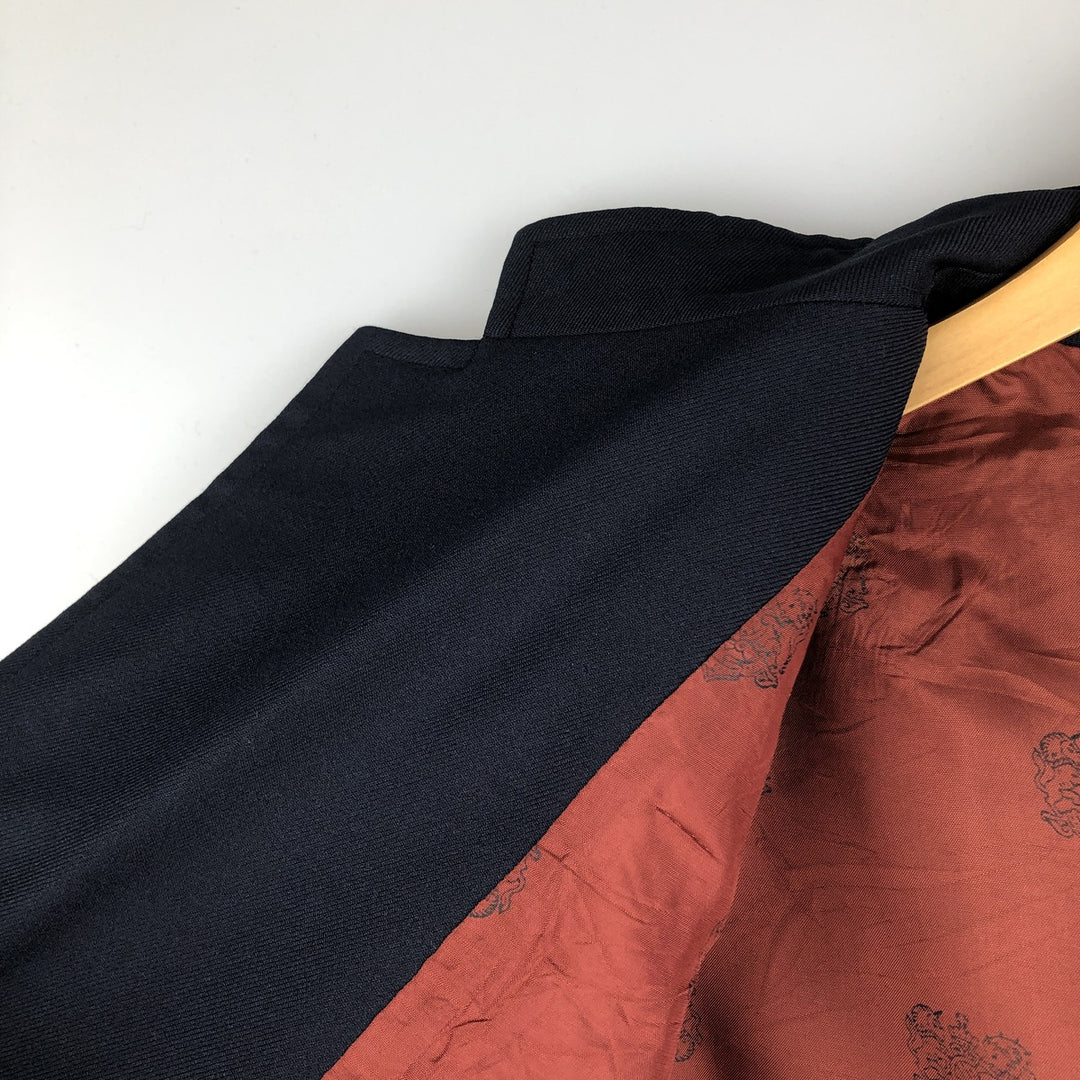 JCPenney TOWNCRAFT tailored jacket, men's size M unclear navy blue type Vintage Second Hand