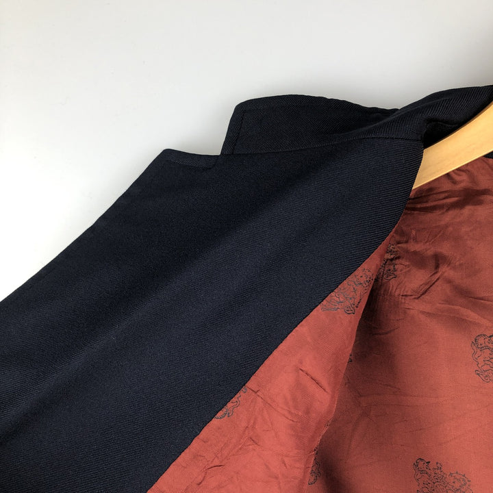 JCPenney TOWNCRAFT tailored jacket, men's size M unclear navy blue type Vintage Second Hand