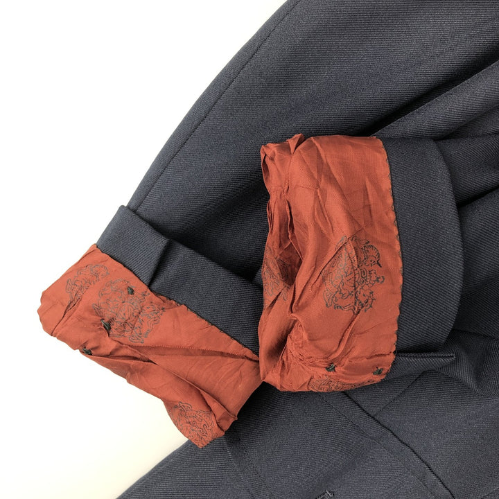 JCPenney TOWNCRAFT tailored jacket, men's size M unclear navy blue type Vintage Second Hand