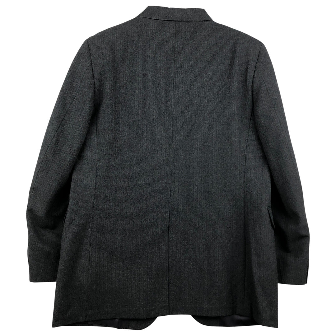 Anderson Little Strathmore Striped Wool Tailored Jacket, Made in USA, Men's Size Small wool gray type Vintage Second Hand