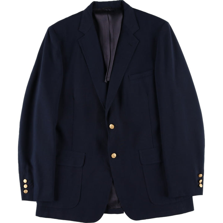American Craftsmen Walter Smith Navy Blazer, Tailored Jacket, Made in USA, Men's Size Medium unclear navy blue type Vintage Second Hand