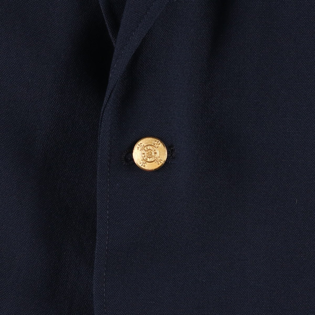 American Craftsmen Walter Smith Navy Blazer, Tailored Jacket, Made in USA, Men's Size Medium unclear navy blue type Vintage Second Hand