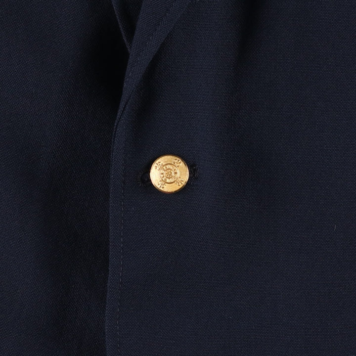 American Craftsmen Walter Smith Navy Blazer, Tailored Jacket, Made in USA, Men's Size Medium unclear navy blue type Vintage Second Hand
