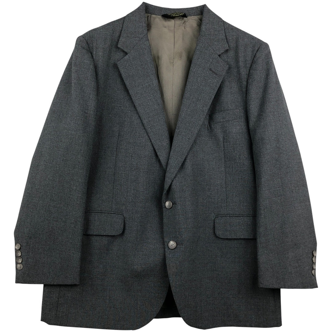 BANKER'S HALL Tailored Jacket, Made in USA, Men's Size M unclear gray type Vintage Second Hand