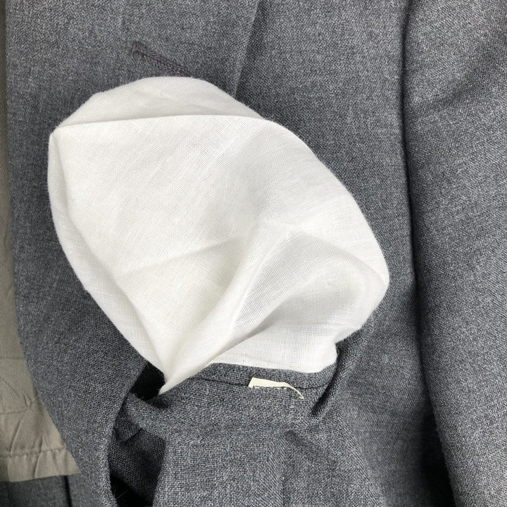 BANKER'S HALL Tailored Jacket, Made in USA, Men's Size M unclear gray type Vintage Second Hand