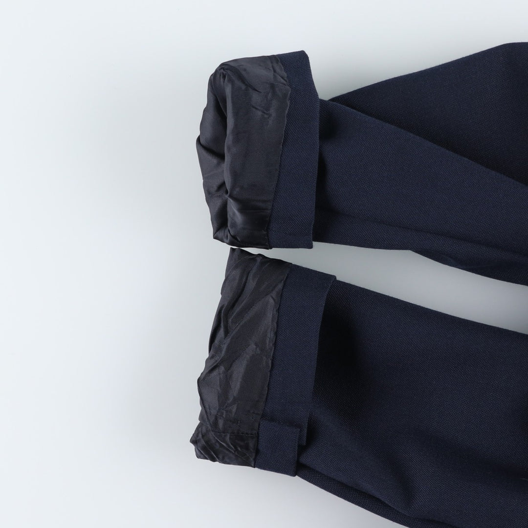 WALL STREET COLLECTION Navy Blazer, Tailored Jacket, Made in USA, Men's Size Medium unclear navy blue type Vintage Second Hand
