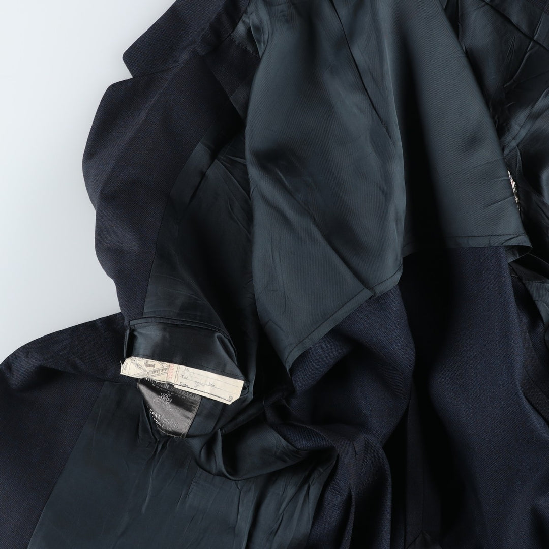 MICHAEL'S STERN wool tailored jacket, men's size M wool black type Vintage Second Hand